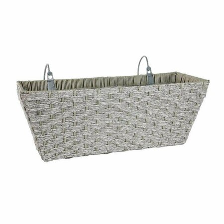 CLASSIC ACCESSORIES 24 in. Mountain Grass Effect Multi Mount Planter VE3279411